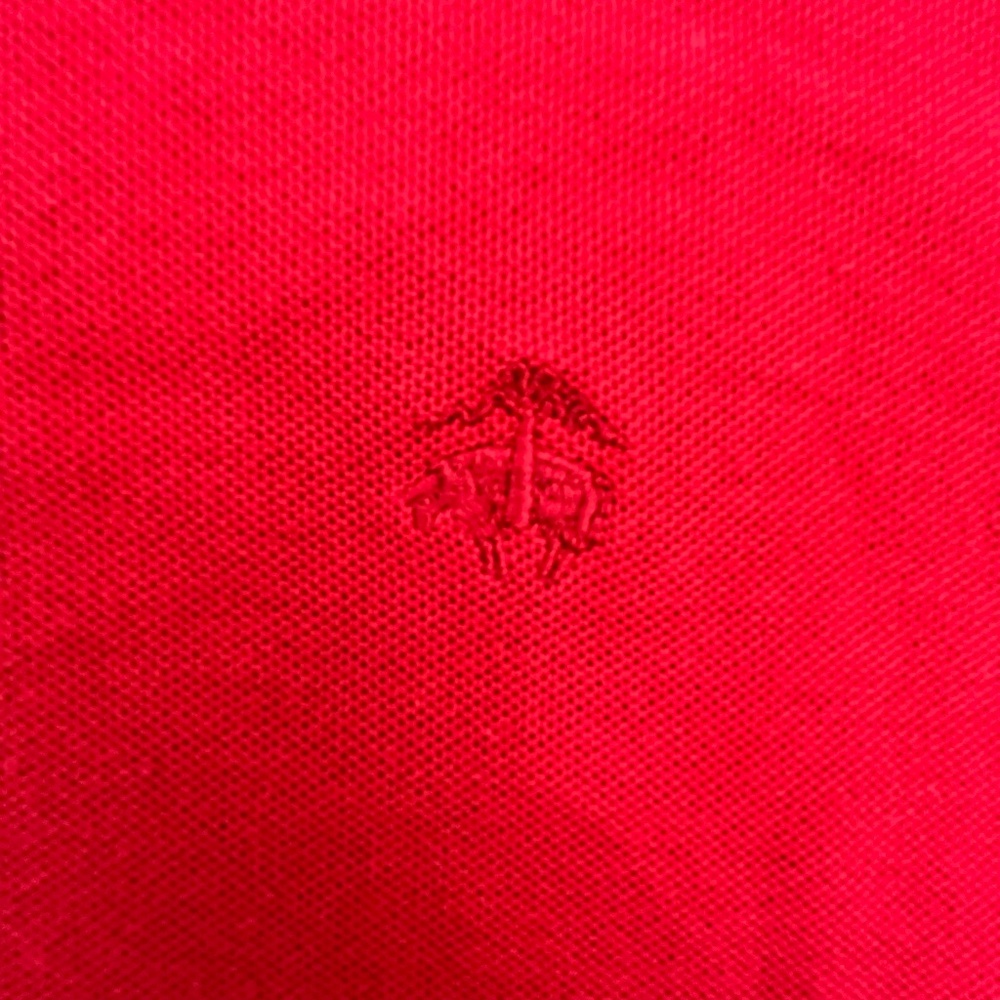Brooks Brothers Men’s XL Red Polo Shirt 100% Cotton Knit Short Sleeve Classic - Picture 4 of 7